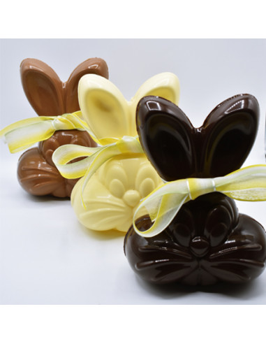 Moulages en chocolat de Pâques Lapin Bunny vide 190g
