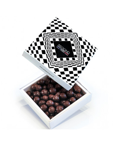 Chocolat Coffret noisettes chocolat noir 150g