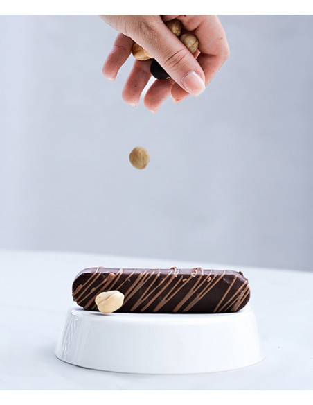 Chocolat Barre praliné noisette croustillante noir