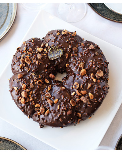 Accueil Brioche des rois chocolat-praliné 6 parts