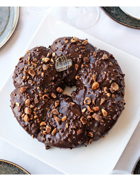 Accueil Brioche des rois chocolat noisettes nouvelle recette 6 parts