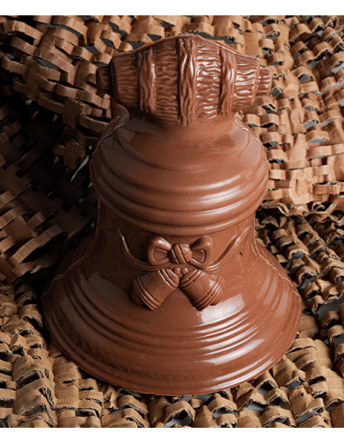 Sujets en chocolat de Pâques Cloche de Pâques garnie (2 tailles)
