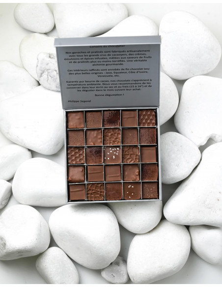 Chocolat Ecrin 25 chocolats