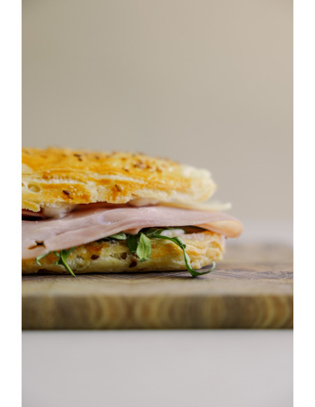 La carte snacking Luynes "click and collect" Maison Barone Sandwich Feuilleté jambon emmental