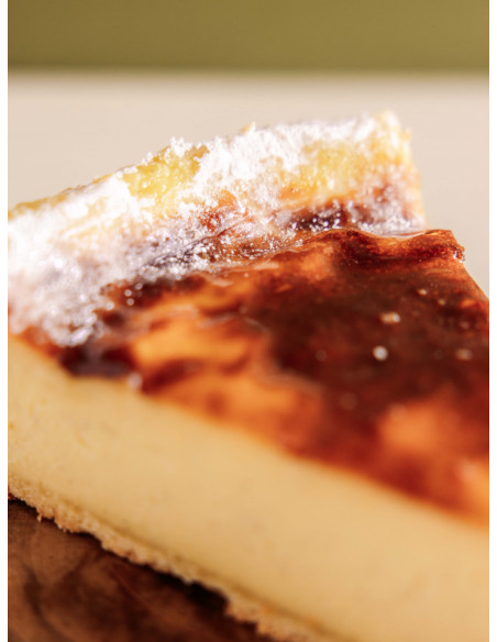 La carte snacking Luynes "click and collect" Maison Barone La part de flan à la vanille de Madagascar