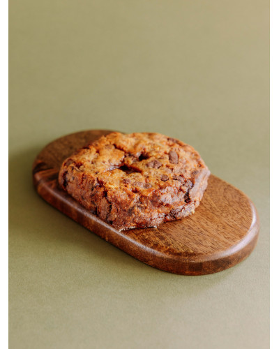 La carte snacking Luynes "click and collect" Maison Barone Le cookie chocolat lait jivara