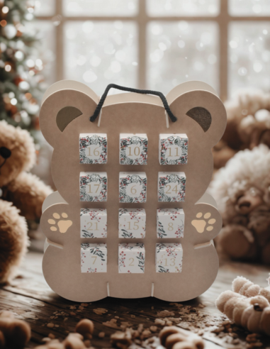 Chocolat Calendrier Ourson de l'Avent