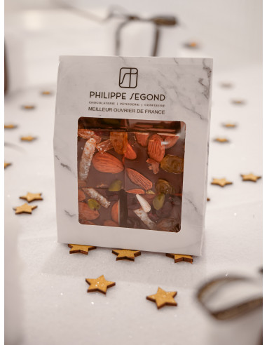 Accueil Mendiants en écrin marbré 190gr