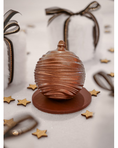 Boule de Noël praliné