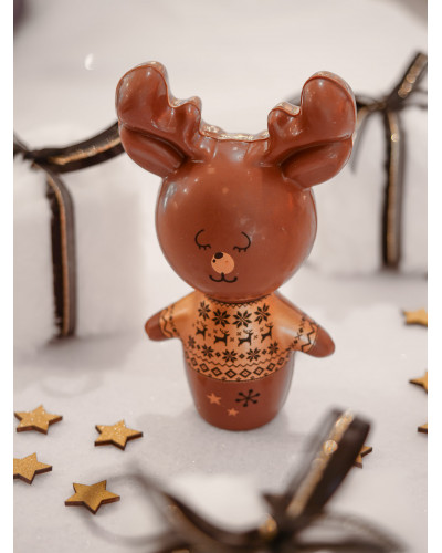 Accueil Petit renne en chocolat au lait 100gr