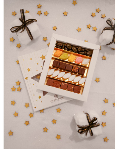 Accueil Boîte étoile en assortiment confiseries et chocolat
