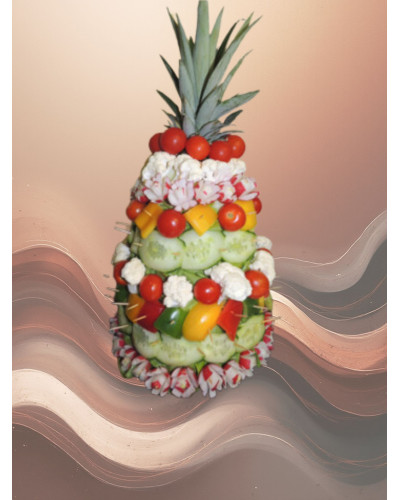 Accueil Marquise de crudités ou charcuteries