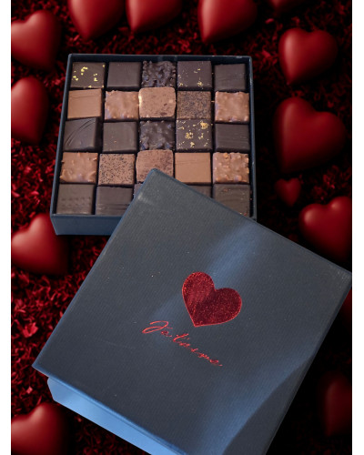 Accueil Boîte bonbon chocolats artisanaux - 190 gr