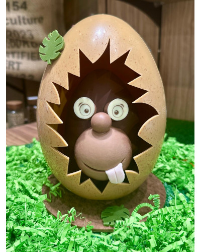 Crabe jardinier en chocolat au lait