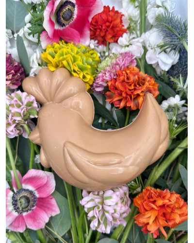 Poule de Pâques garnie (3 tailles)