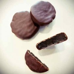 Accueil Pétales de gingembre au chocolat noir 200g