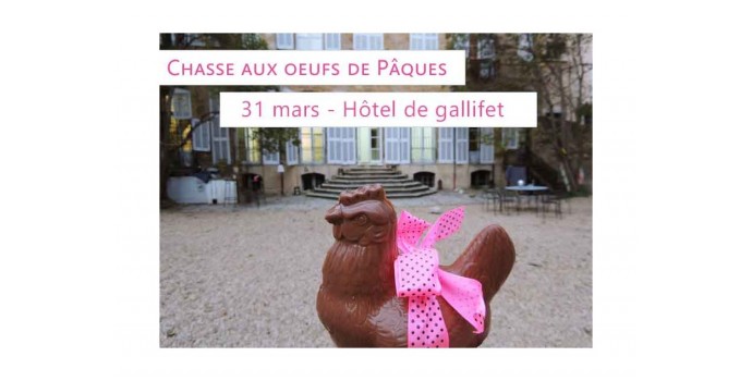 Votre chocolatier préféré vous invite à une chasse aux oeufs de Pâques à Aix-en-Provence