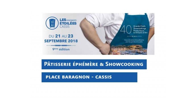 Vendanges étoiles 2018 : dégustation et showcooking par Philippe Segond
